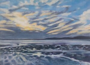 Silverdale Seascape: £30