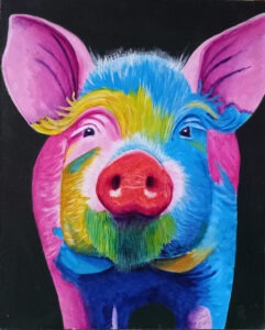 Colourful Pig: £70